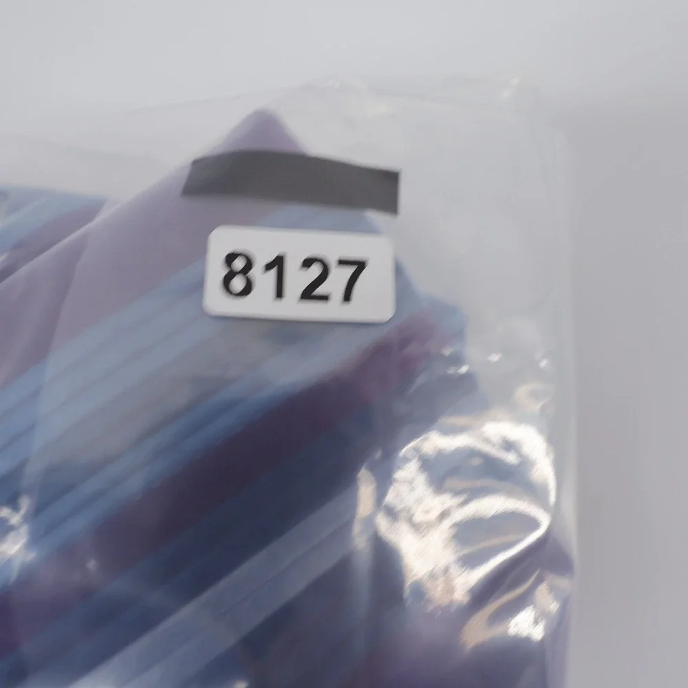 Charles Tyrwhitt Striped Silk‎ Necktie Purple Blue Mens Tie